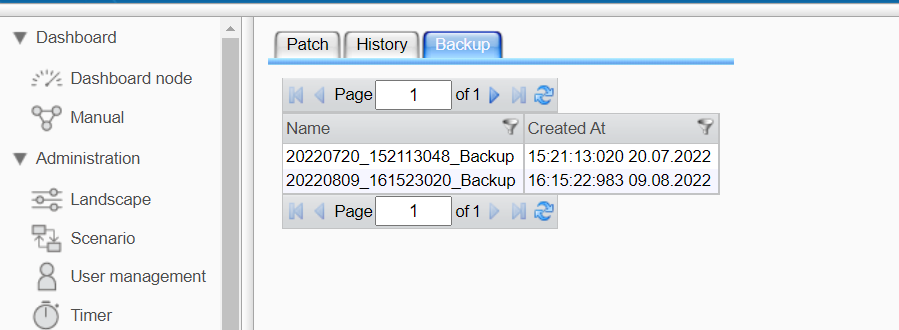 Backup