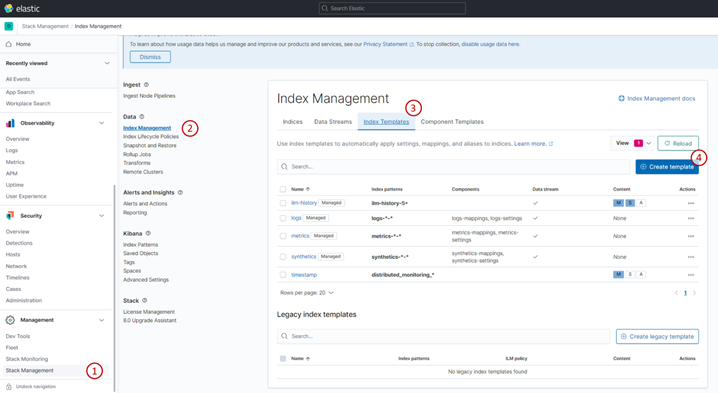 Elastic Config