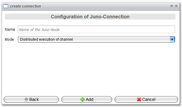 Edit configuration properties for juno
