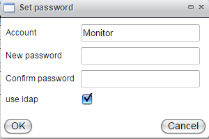 Check box to enable LDAP authentication