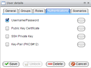 Select user details