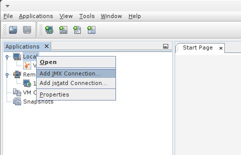 Add JMX Connection