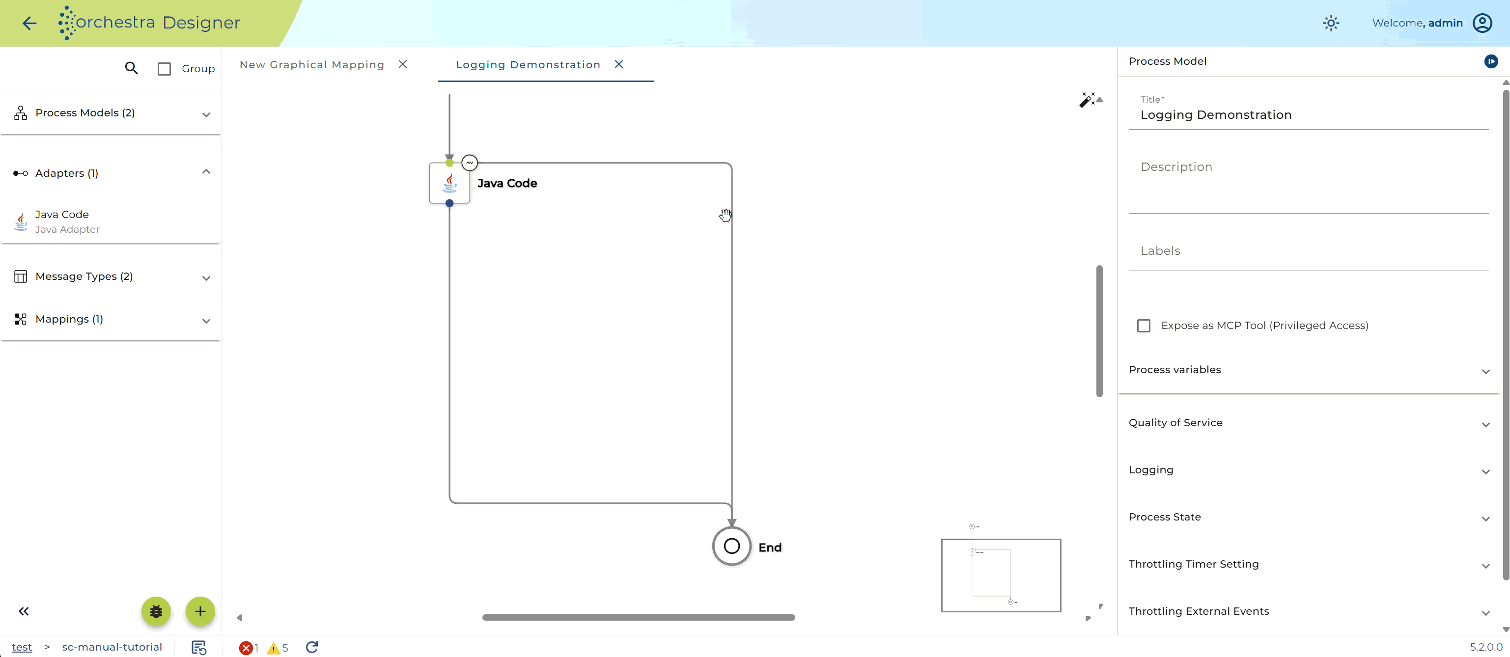 Create Logging Event