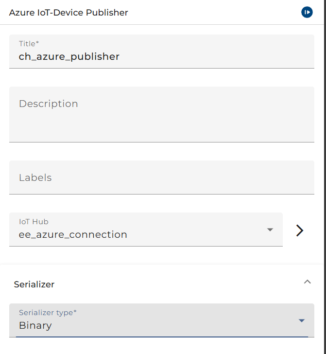 Azure IoT Device Publisher