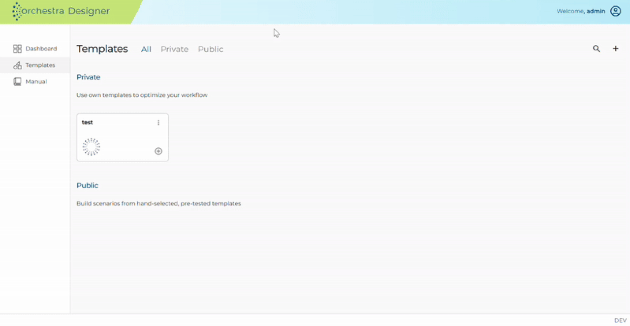 changeTemplateVisibility