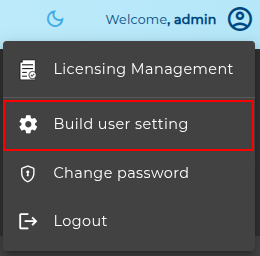 Figure 1. Default User Setting location