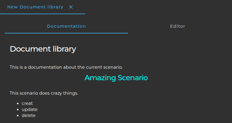 Documentation
