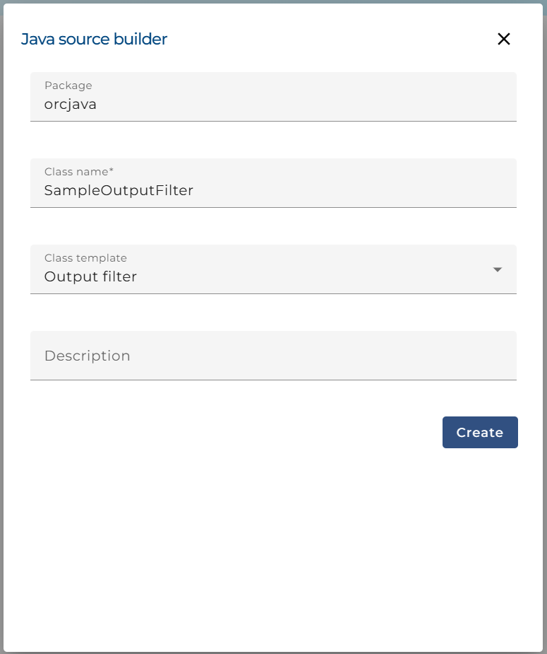 Output filter