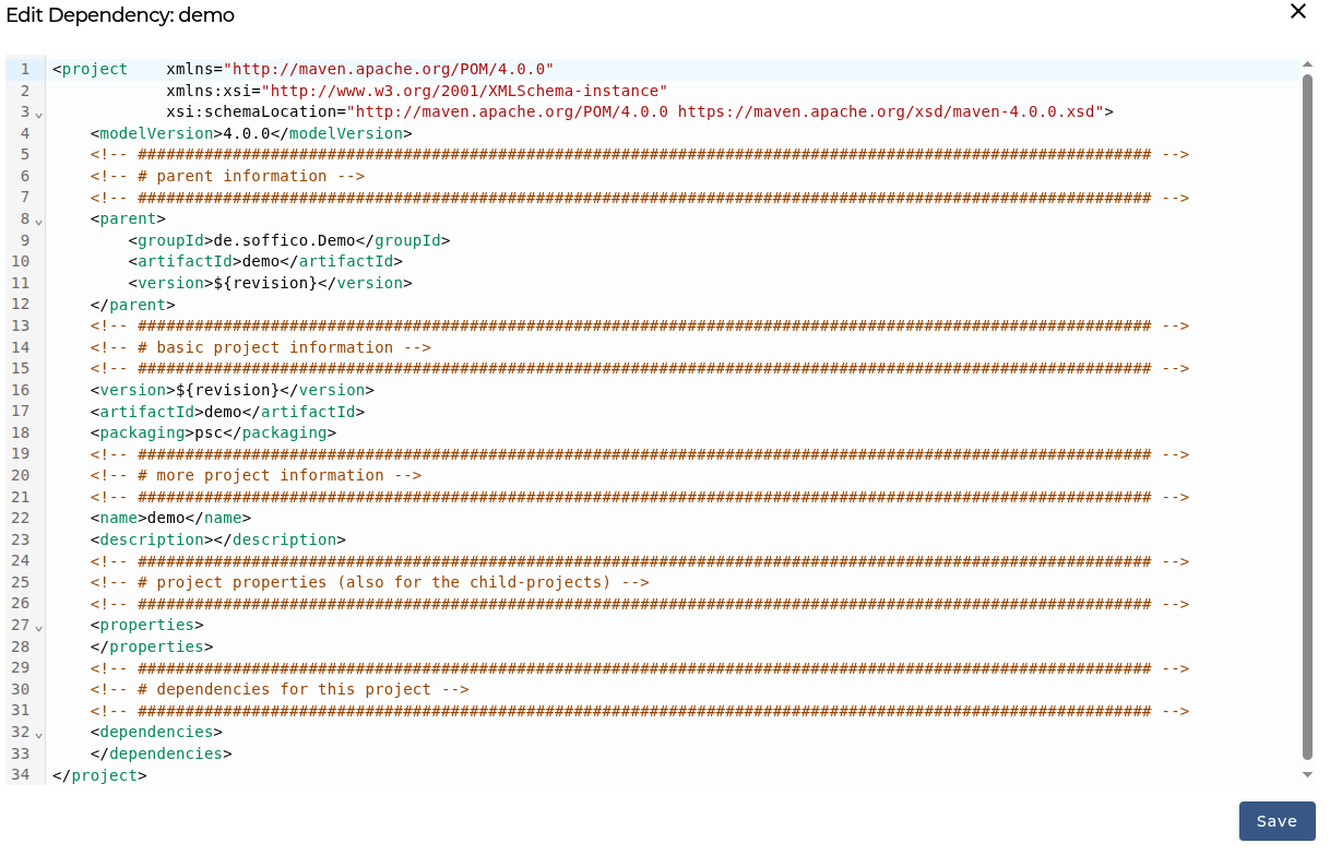 Scenario Configuration Example