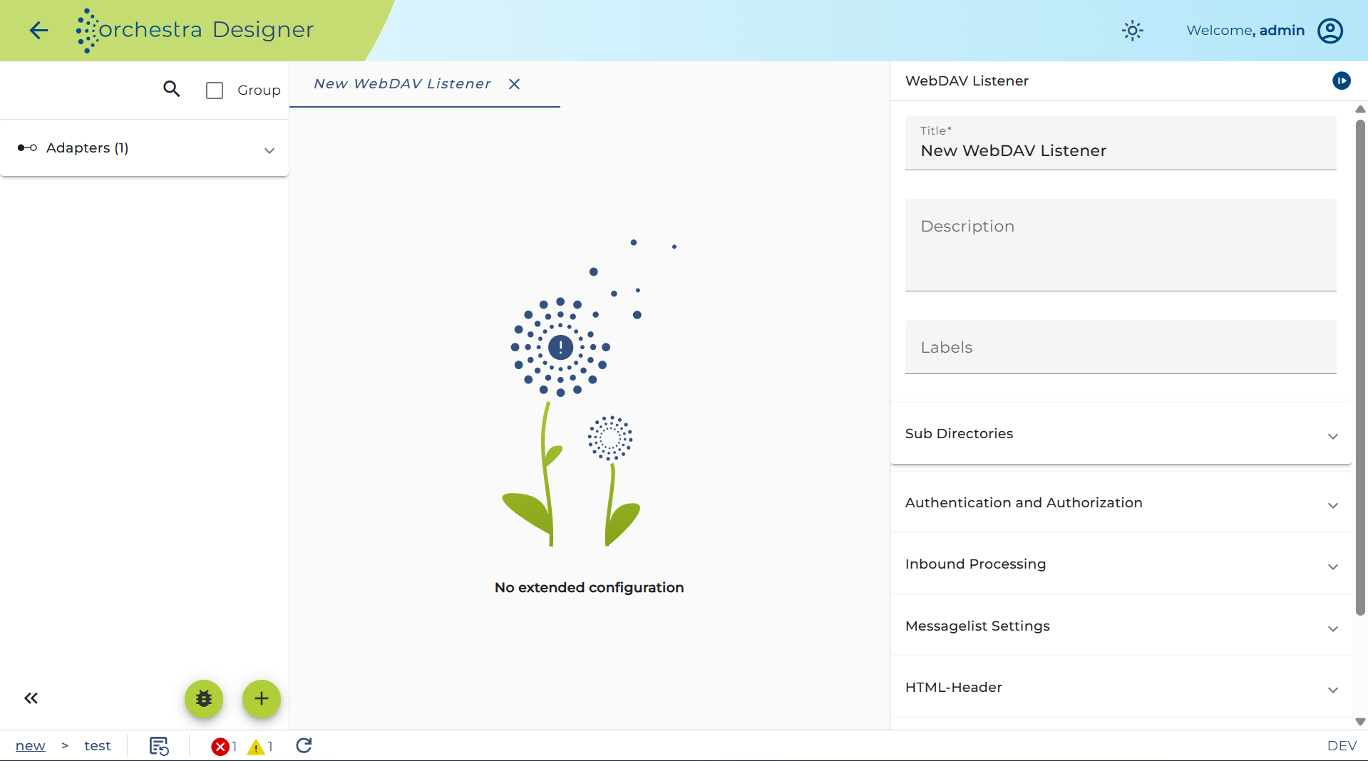 webdav-config