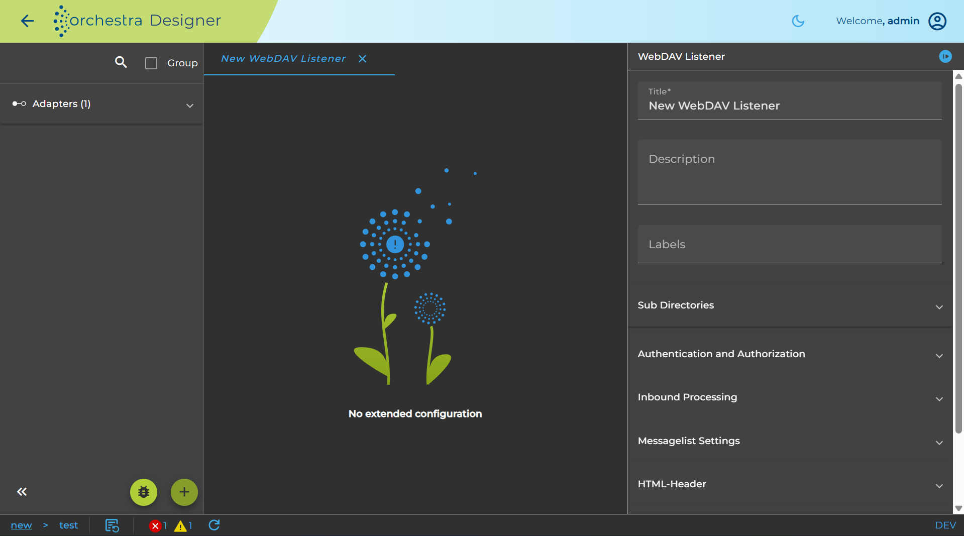 webdav-config