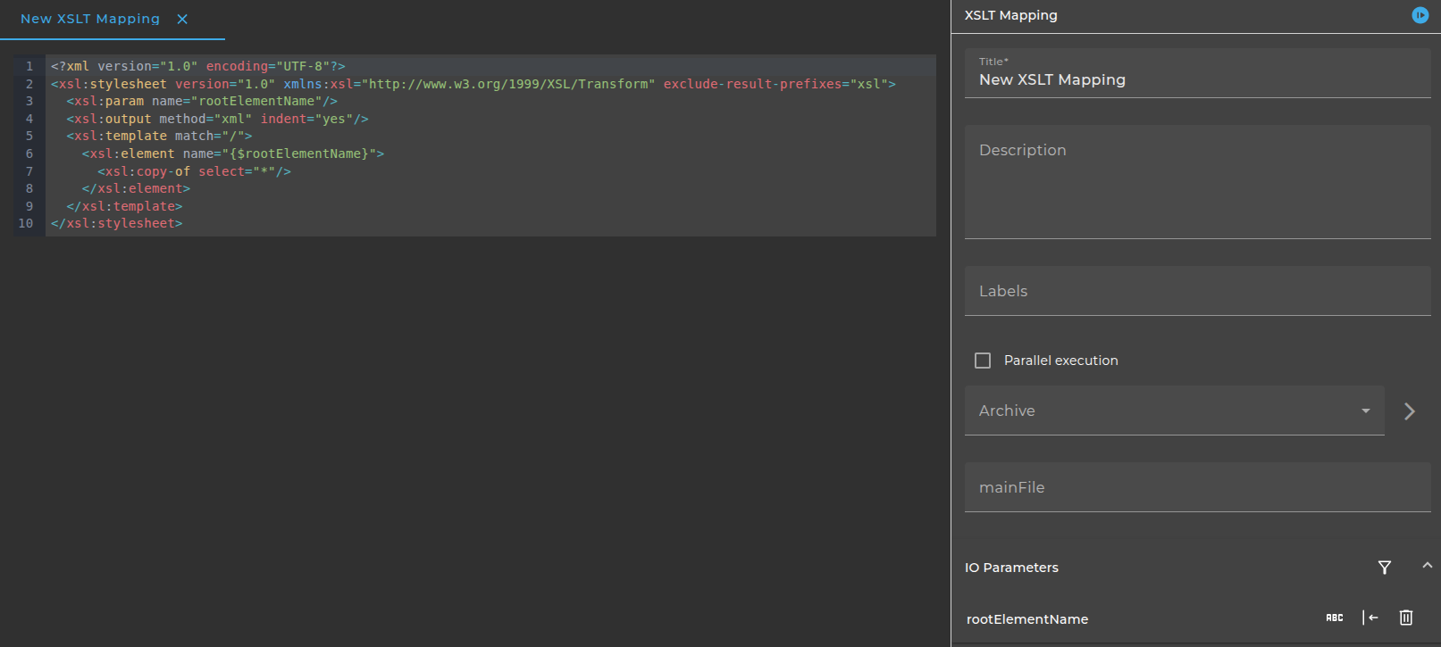 XSLT Mapping