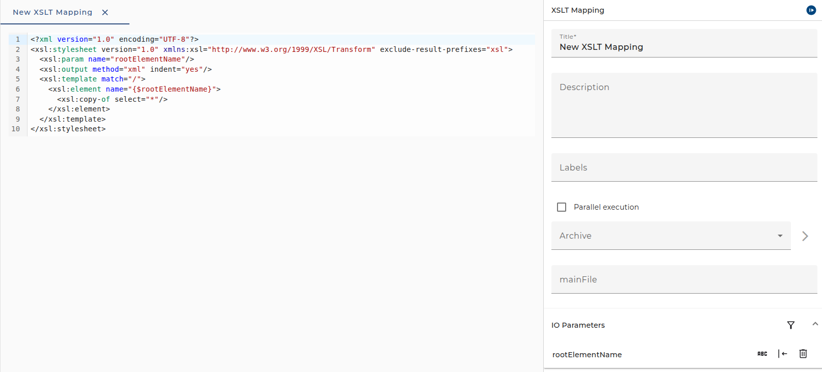 XSLT Mapping